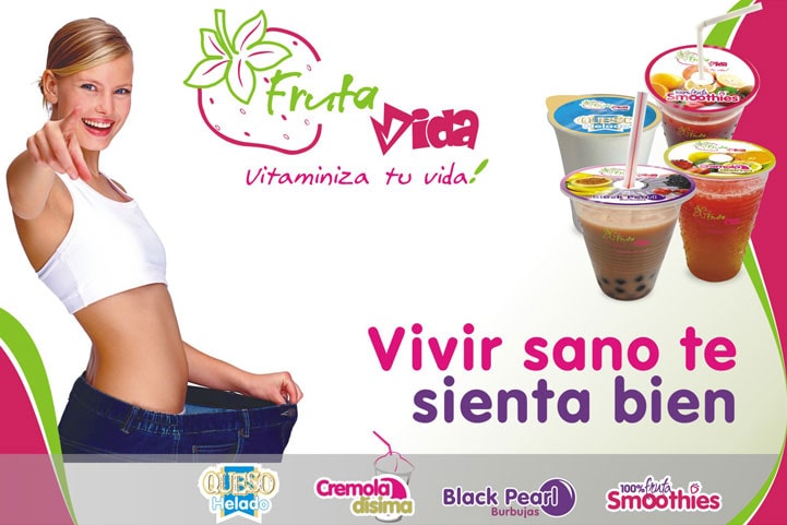 Publicité Fruta Vida Janvier